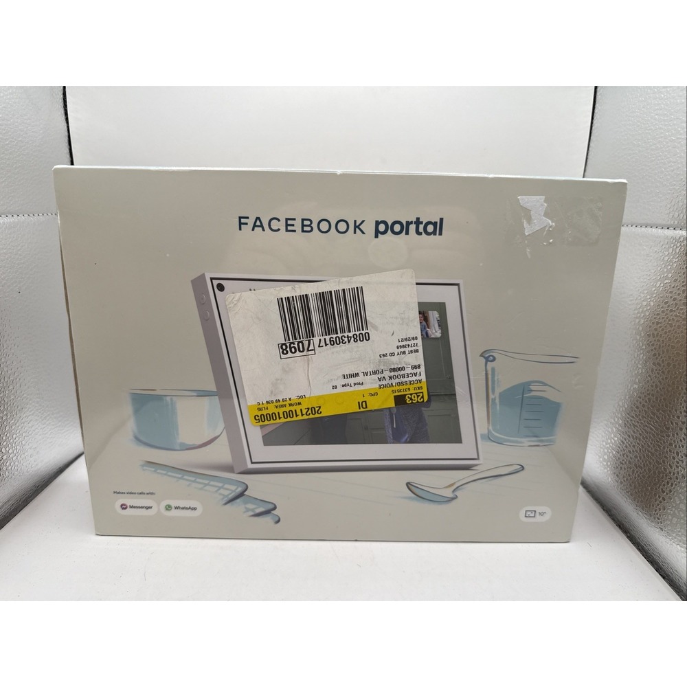 Facebook Portal (2nd Gen) 10" Smart Video Calling Display – NEW SEALED - WD50JM